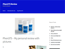 Tablet Screenshot of phen375review.co.za